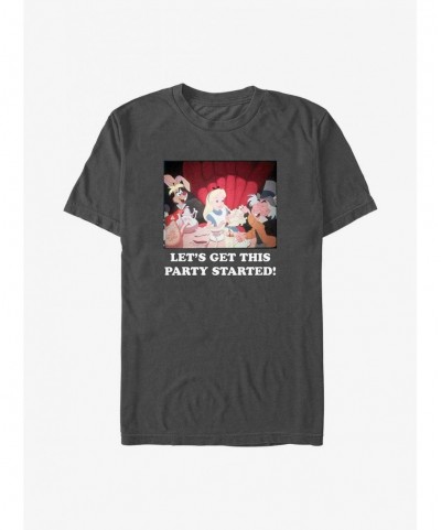 Pre-sale Discount Disney Alice In Wonderland Get This Party Started T-Shirt $8.13 T-Shirts