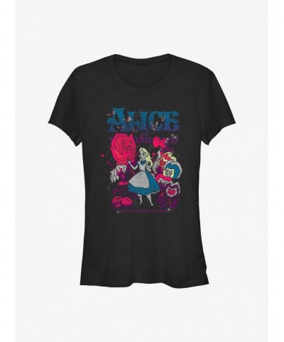 Trendy Disney Alice in Wonderland Technicolor Wonderland Girls T-Shirt $11.95 T-Shirts