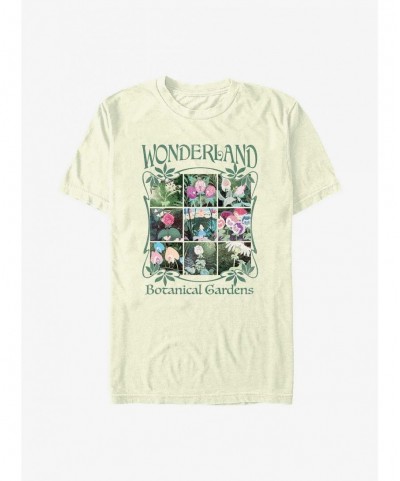 Low Price Disney Alice In Wonderland Botanical Gardens T-Shirt $10.52 T-Shirts