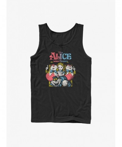 Clearance Disney Alice in Wonderland Vintage Alice Tank $11.95 Tanks