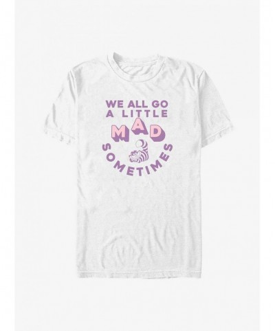 Best Deal Disney Alice In Wonderland A Little Mad Sometimes T-Shirt $8.13 T-Shirts