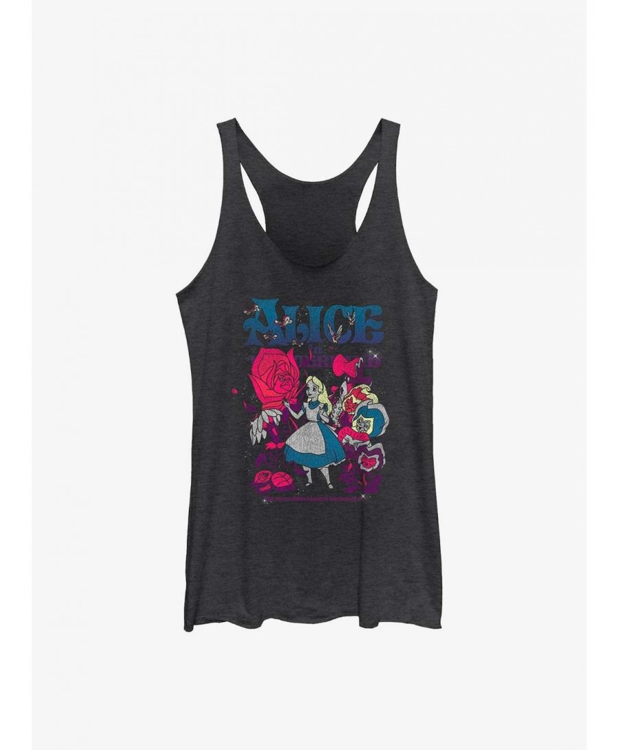 Pre-sale Disney Alice in Wonderland Technicolor Wonderland Girls Tank $10.36 Tanks