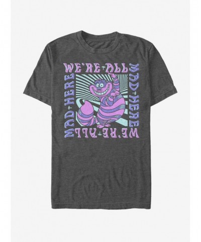 Best Deal Disney Alice In Wonderland Mad Here Trip T-Shirt $8.60 T-Shirts