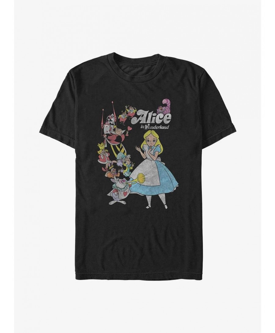 Wholesale Disney Alice In Wonderland Group T-Shirt $8.84 T-Shirts