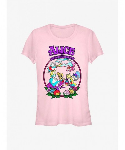 Value Item Disney Alice In Wonderland Tea Time Girls T-Shirt $11.70 T-Shirts