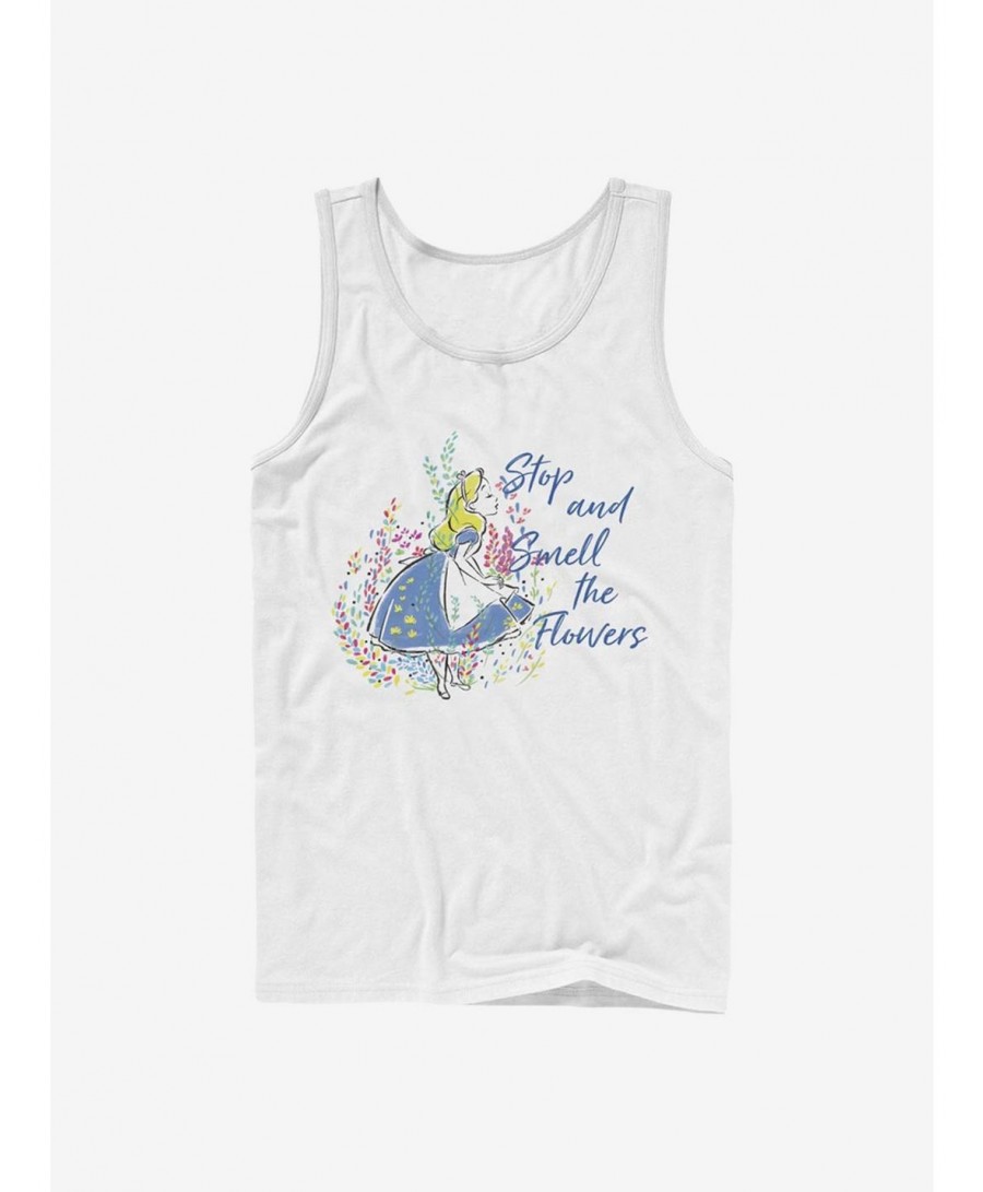 Value Item Disney Alice In Wonderland Smell The Flowers Tank $11.70 Tanks