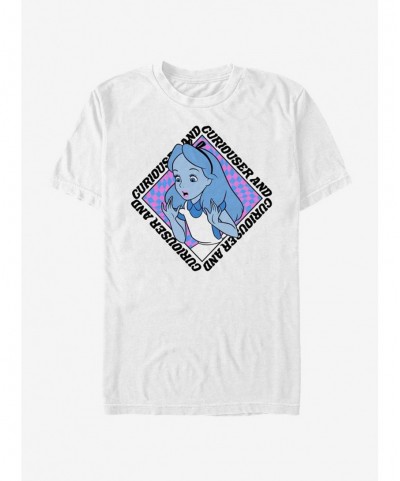 Clearance Disney Alice In Wonderland Alice Face T-Shirt $8.84 T-Shirts