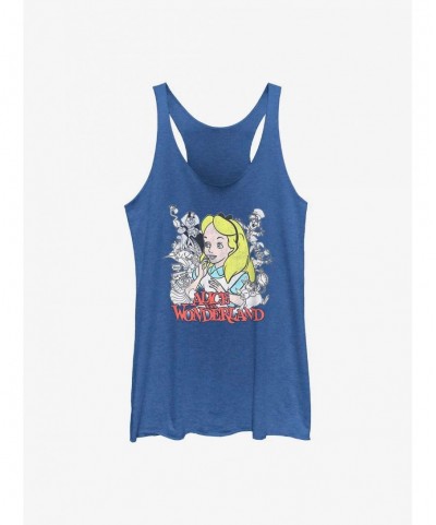 Discount Disney Alice in Wonderland Group Girls Tank $9.07 Tanks