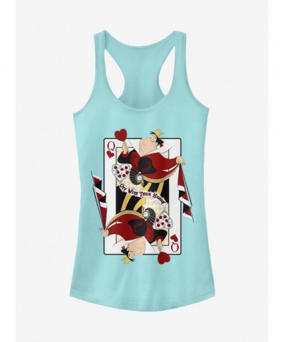 Festival Price Disney Alice In Wonderland Queen Of Hearts Girls Tank $8.72 Tanks