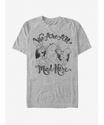 Premium Disney Alice In Wonderland All Mad Here T-Shirt $10.76 T-Shirts