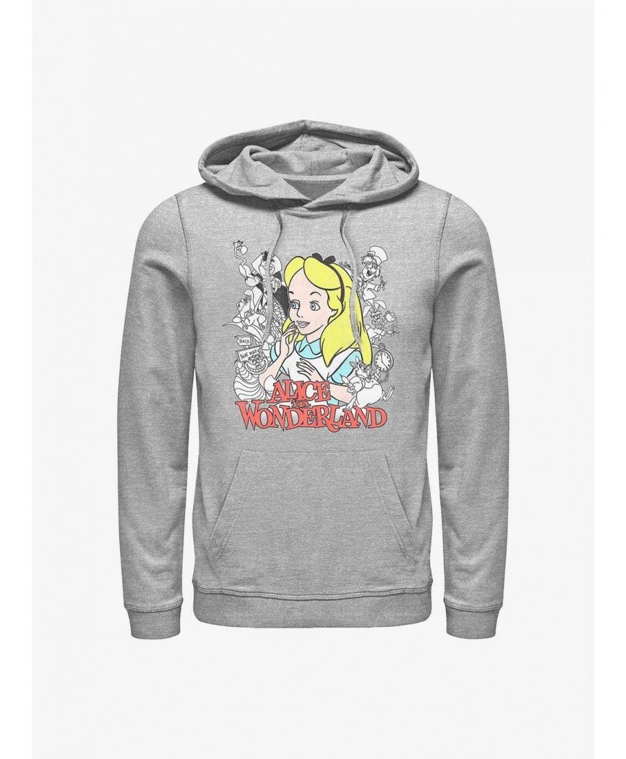 Bestselling Disney Alice in Wonderland Group Hoodie $22.00 Hoodies