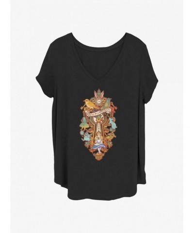 Wholesale Disney Alice In Wonderland Madness Girls T-Shirt Plus Size $11.27 T-Shirts