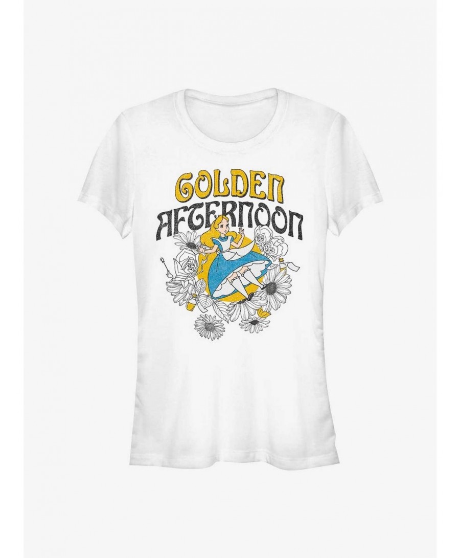 High Quality Disney Alice In Wonderland Golden Afternoon Girls T-Shirt $11.95 T-Shirts