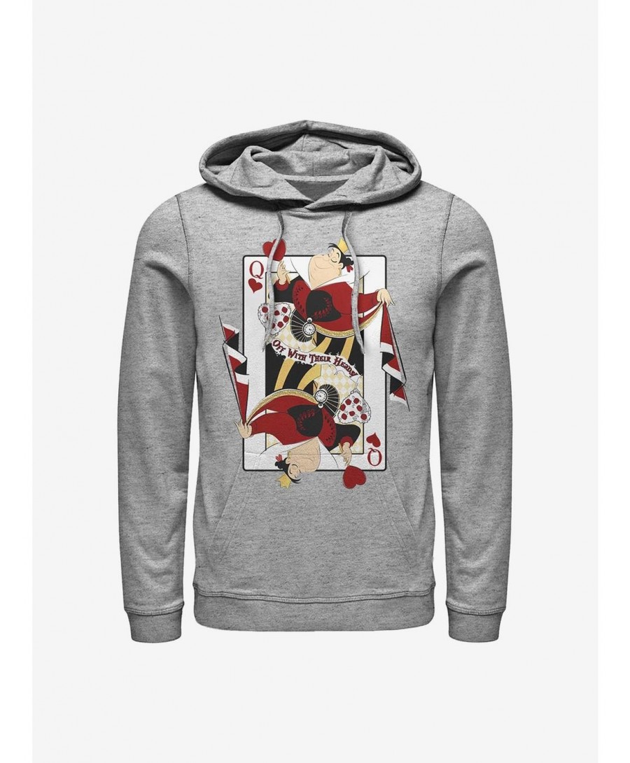 Big Sale Disney Alice In Wonderland Queen Of Hearts Hoodie $14.37 Hoodies