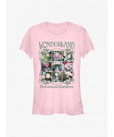 Cheap Sale Disney Alice In Wonderland Botanical Gardens Girls T-Shirt $12.20 T-Shirts