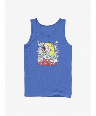 Hot Selling Disney Alice in Wonderland Group Tank $10.96 Tanks