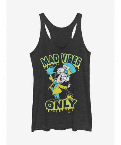 Exclusive Price Disney Alice In Wonderland Spill It Hatter Girls Tank $9.32 Tanks