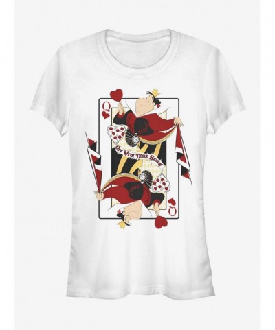 Limited-time Offer Disney Alice In Wonderland Queen Of Hearts Girls T-Shirt $12.45 T-Shirts