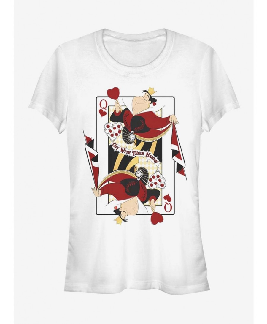 Limited-time Offer Disney Alice In Wonderland Queen Of Hearts Girls T-Shirt $12.45 T-Shirts