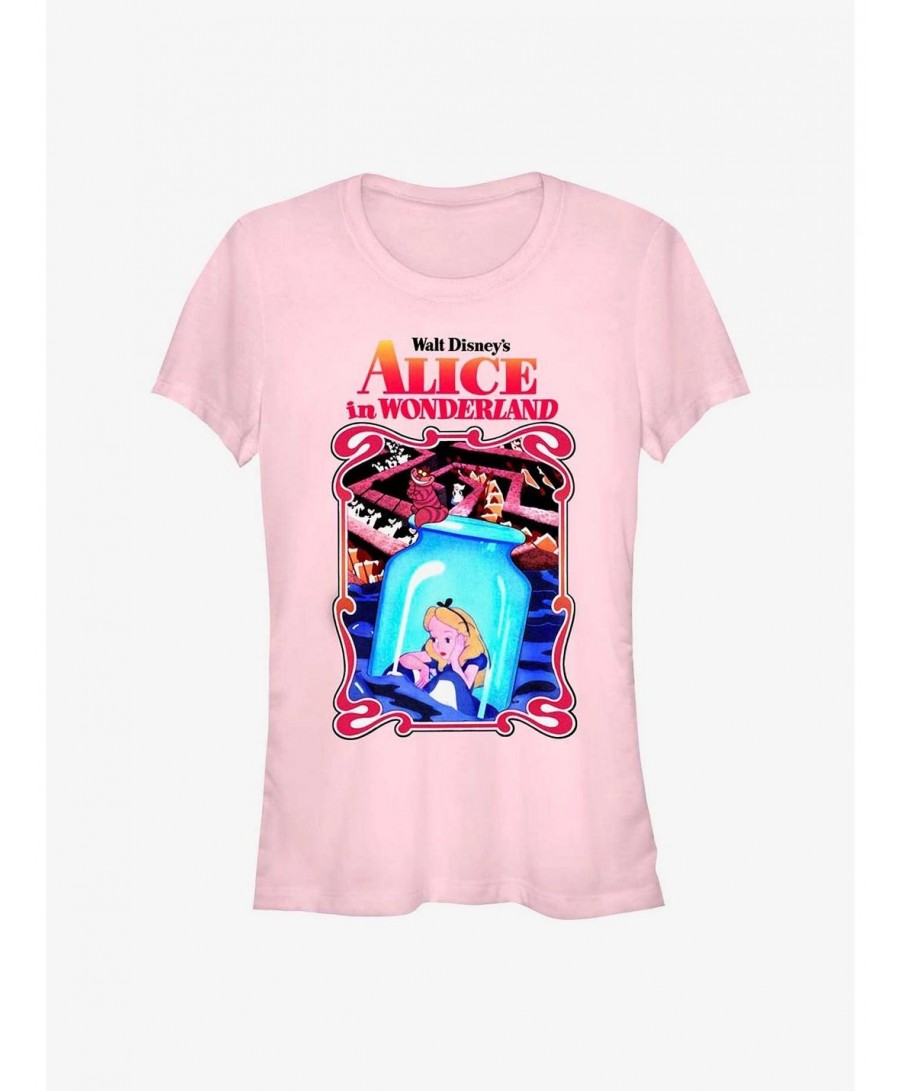 Big Sale Disney Alice In Wonderland In A Bottle Girls T-Shirt $9.21 T-Shirts