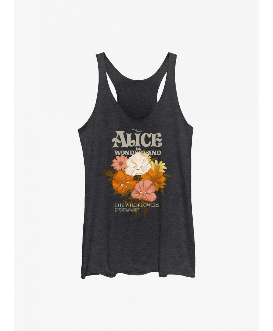 Festival Price Disney Alice in Wonderland The Wildflowers Girls Tank $12.95 Tanks