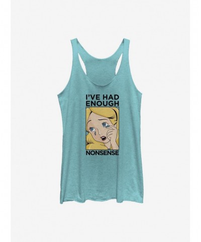 Hot Selling Disney Alice In Wonderland Alice Lichtenstein Girls Tank $10.62 Tanks