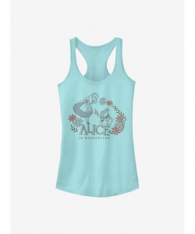 Limited Time Special Disney Alice In Wonderland Alice And Rabbit Girls Tank $10.46 Tanks