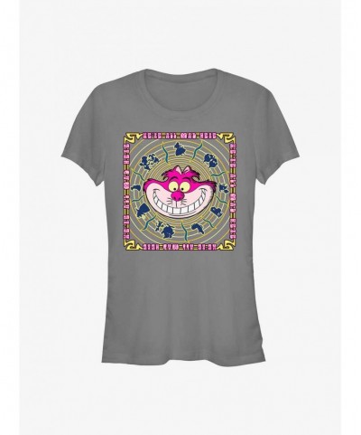 Wholesale Disney Alice In Wonderland Radiate Madness Cheshire Girls T-Shirt $9.21 T-Shirts