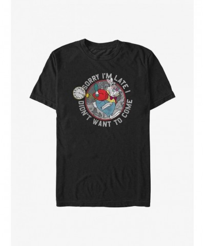 Premium Disney Alice In Wonderland Late Rabbit T-Shirt $7.89 T-Shirts